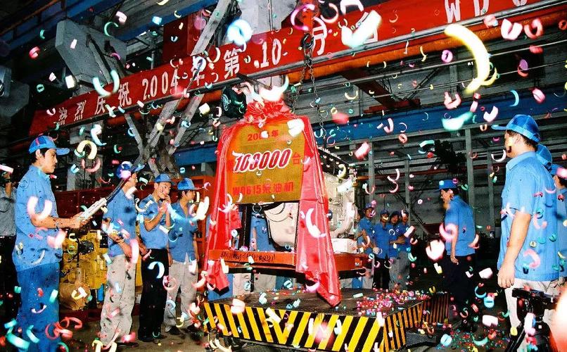 潍柴第600万台发动机下线中国重型汽车心脏强壮之路从这里起步